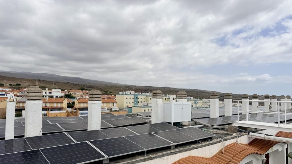 maspalomas solaire transition energetique photovoltaique