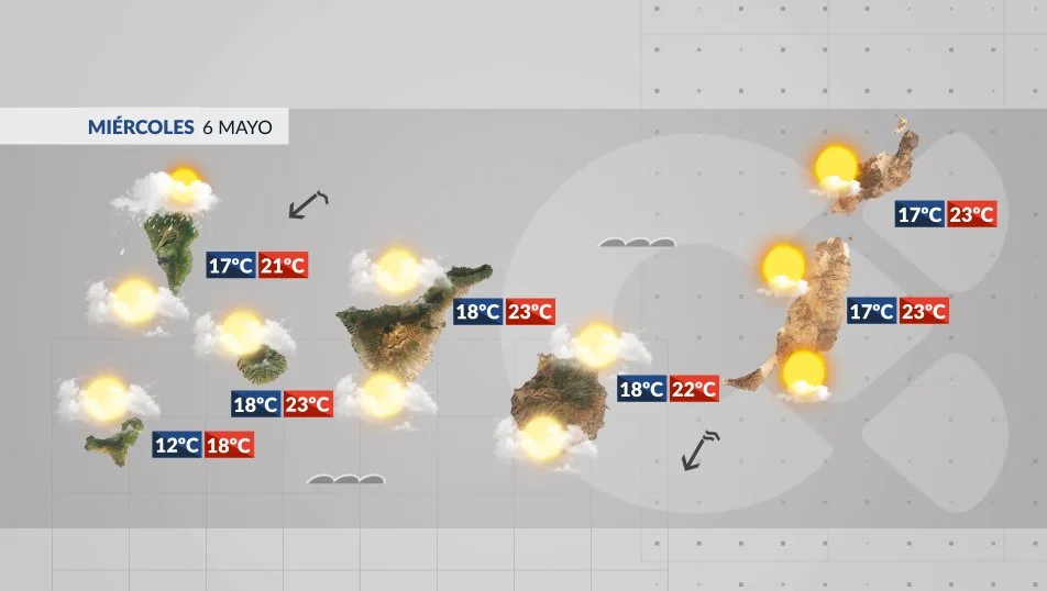 meteocanaries mercredi 6 mai 2026