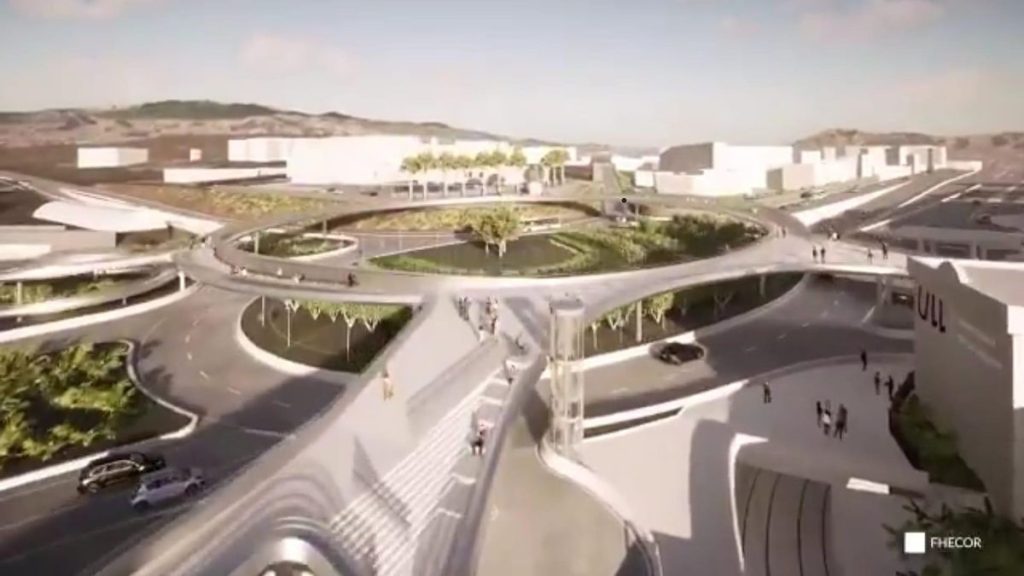 tenerife passerelle padre anchieta inauguration