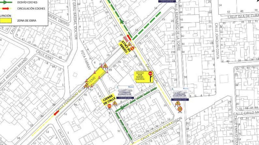 travaux assainissement las palmas mai 2026
