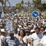 manifestation lanzarote hopital insulaire geriatrie