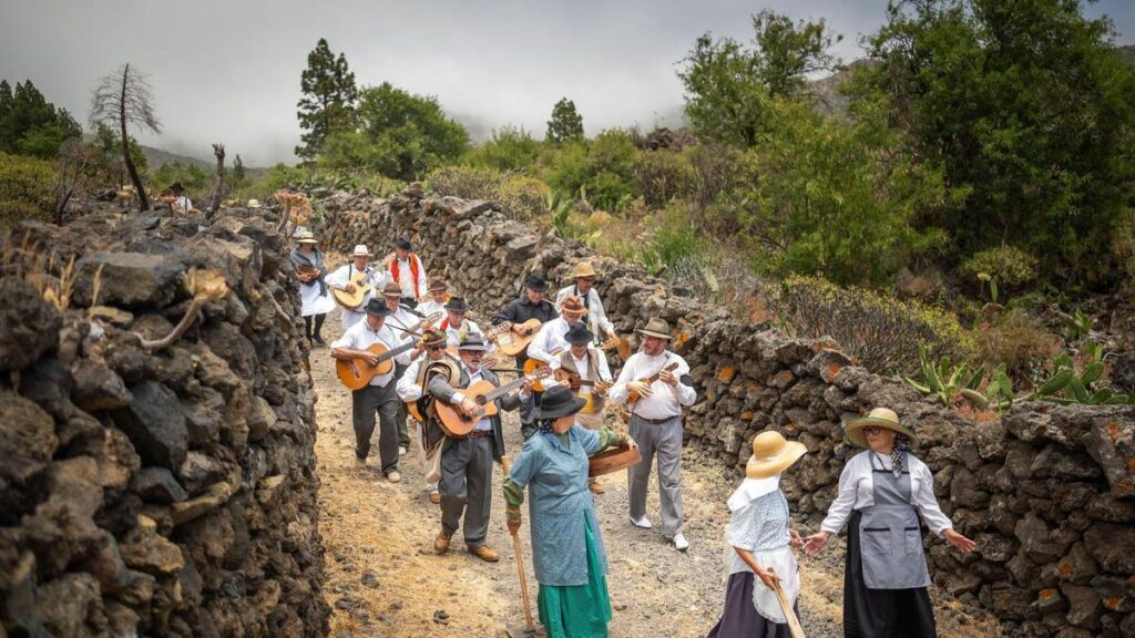 reconstitution historique troc agricole tenerife