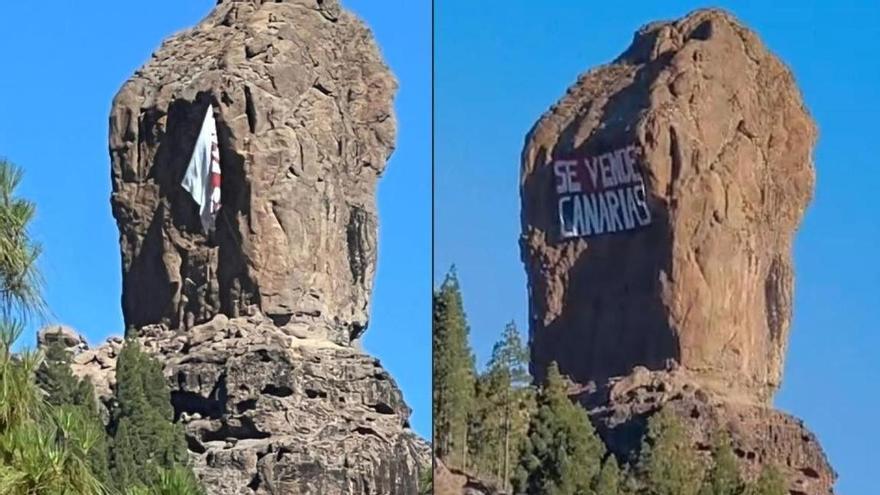 roque nublo banderole geante cabildo plainte 27 juin 2026
