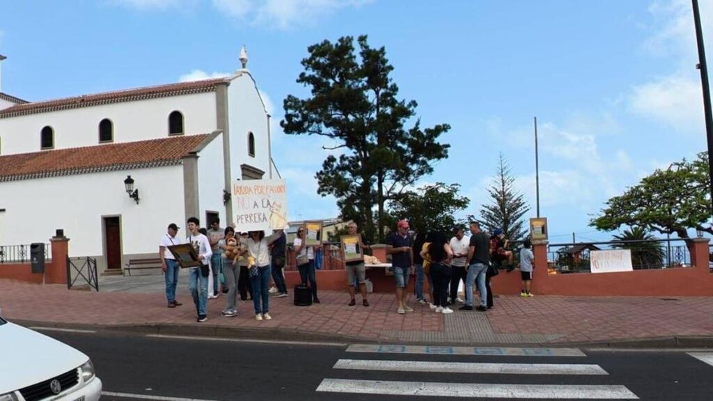 tierra azul tenerife conflit valle de guerra