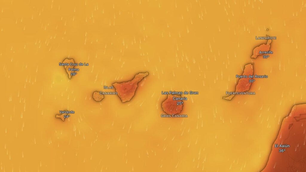 alerte chaleur canaries episode temperatures dimanche