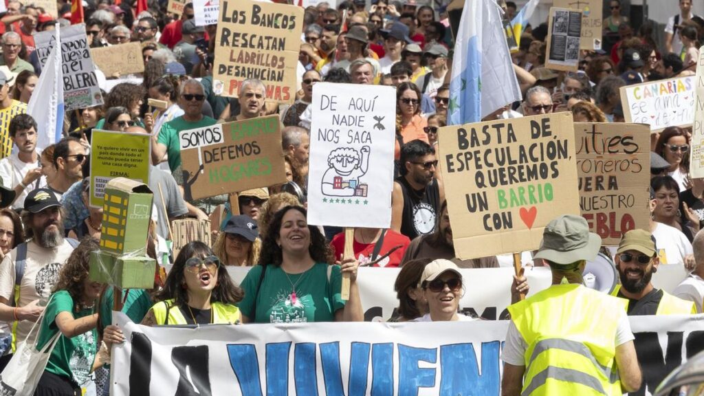 canaries expulsions logement 2025 bilan
