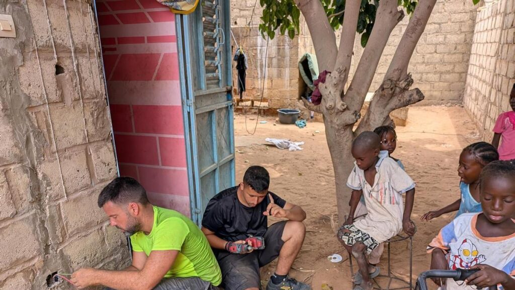etudiants canariens mission solaire senegal ia naira