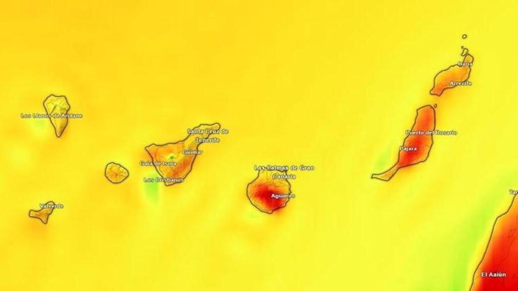 meteo tenerife dimanche 19 juillet 2026 calima altitude