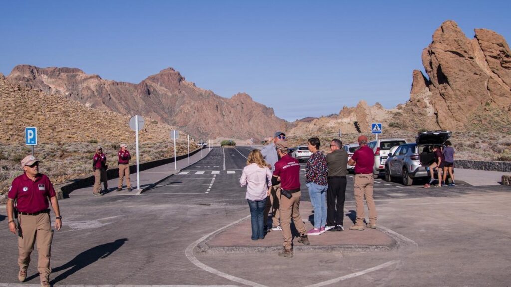 parkings teide travaux renovation accessible