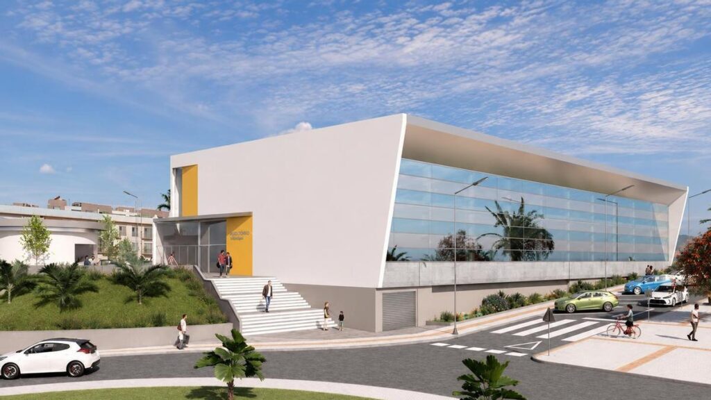 piscine couverte candelaria travaux