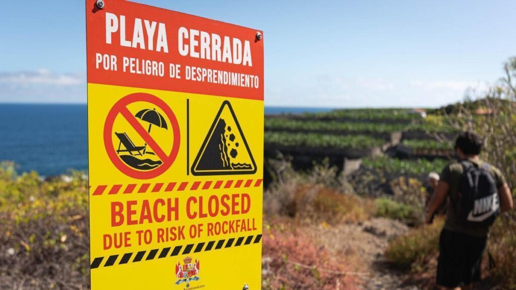 plages fermees tenerife eboulements ete 2026