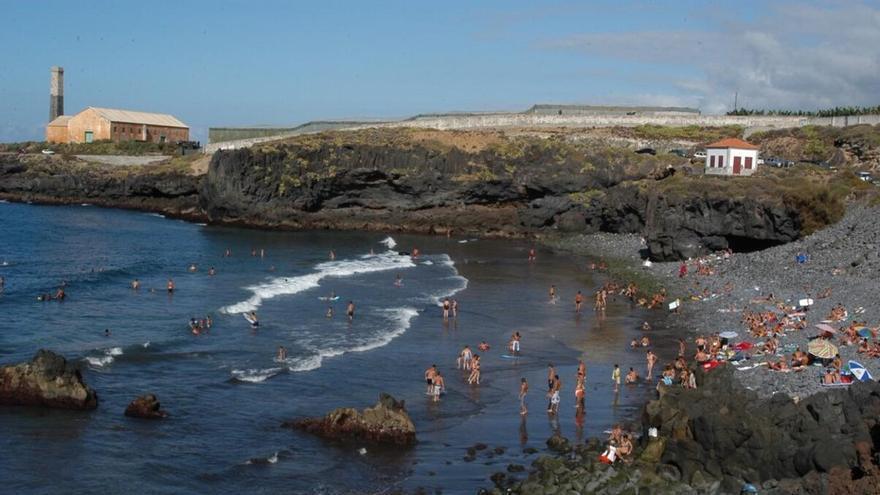 tenerife plages rochers galets volcaniques