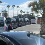tenerife sud reunion urgence aena restriction bus