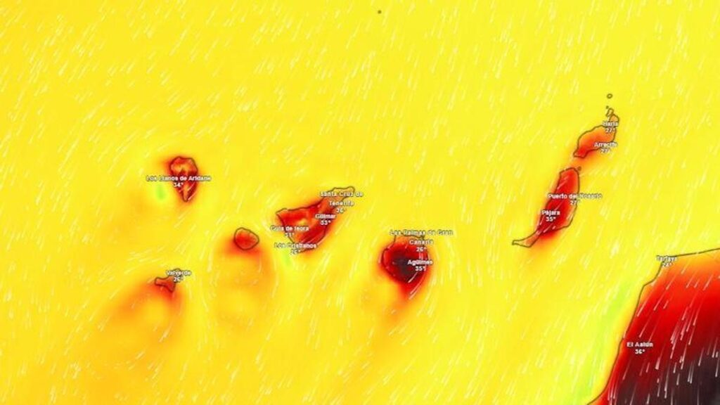 canaries alerte chaleur tenerife gran canaria aemet
