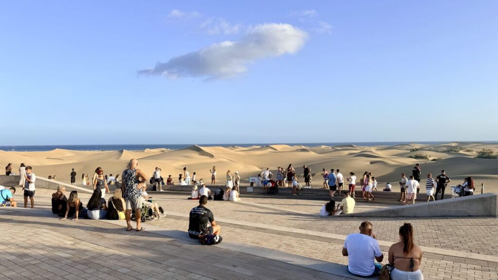 dunes maspalomas dispositif surveillance renforce