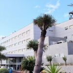 echafaudage effondrement pietonne santa cruz tenerife