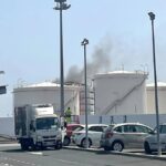 explosion tanque combustible salinetas telde