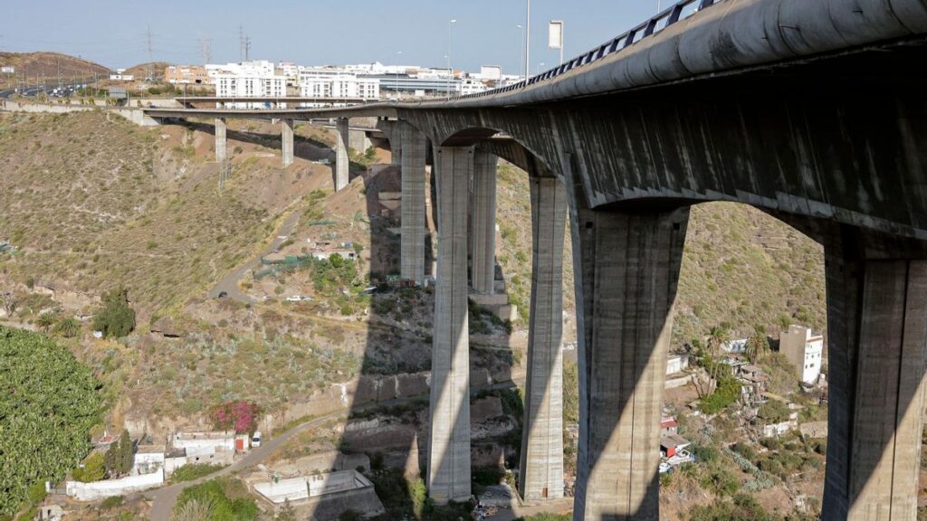 gc3 etancheite viaduc guiniguada travaux aout
