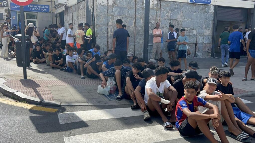 mineurs ceuta maroc retour canaries