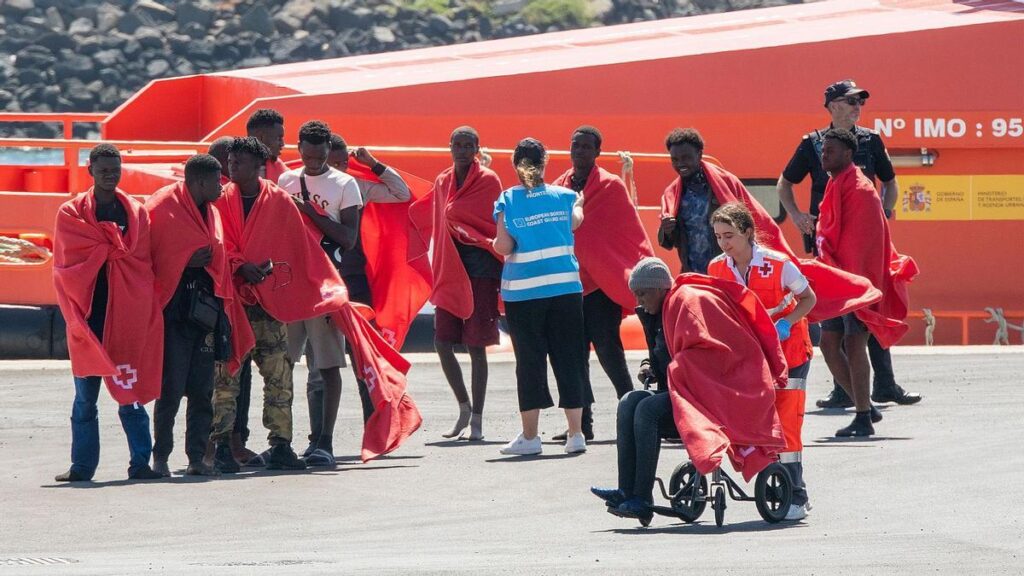 mineurs migrants canaries 541 restes archipel