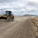 travaux chemin plages papagayo lanzarote
