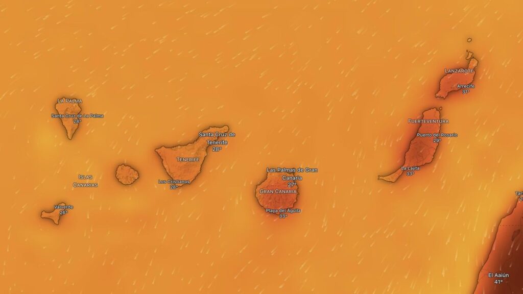 alerte chaleur canaries fuerteventura gran canaria lanzarote