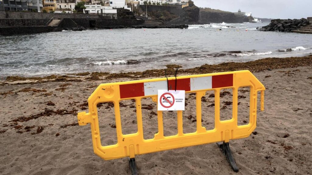 canaries carte temps reel eaux baignade