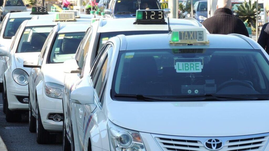 gran canaria bouton urgence taxis police locale