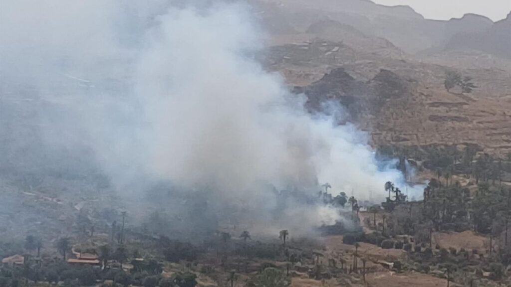 gran canaria incendie el ingenio maitrise