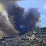 incendie telde los cazadores gran canaria