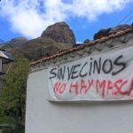 masca habitants protestation fermeture route