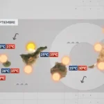 meteo canaries calima chaleur mardi