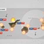 meteo canaries lundi calima chaleur