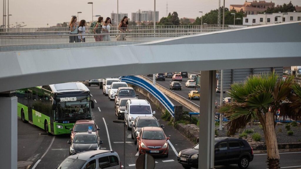 passerelle padre anchieta tenerife circulation