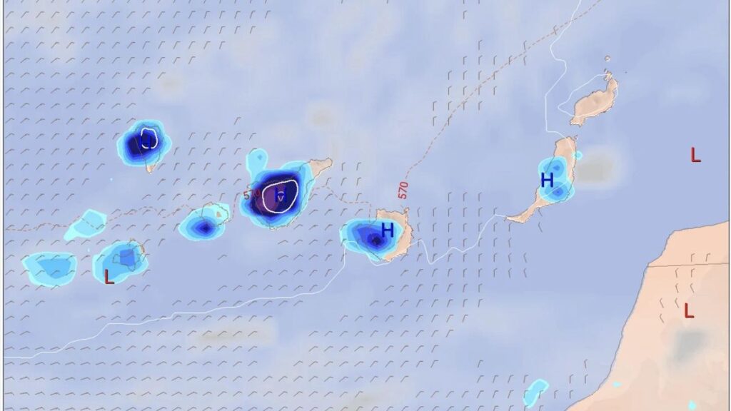 previsions meteo canaries octobre pluie