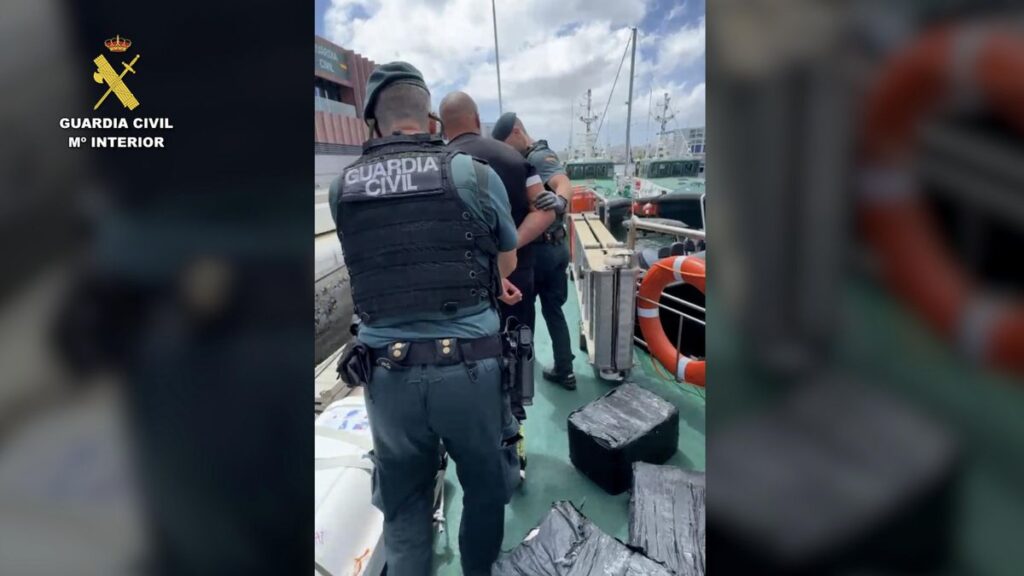 saisie record cocaine gran canaria garde civile