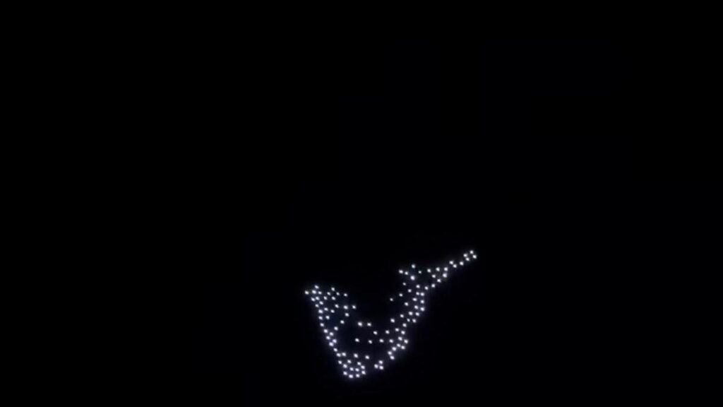 spectacle drones fete vins tenerife los realejos