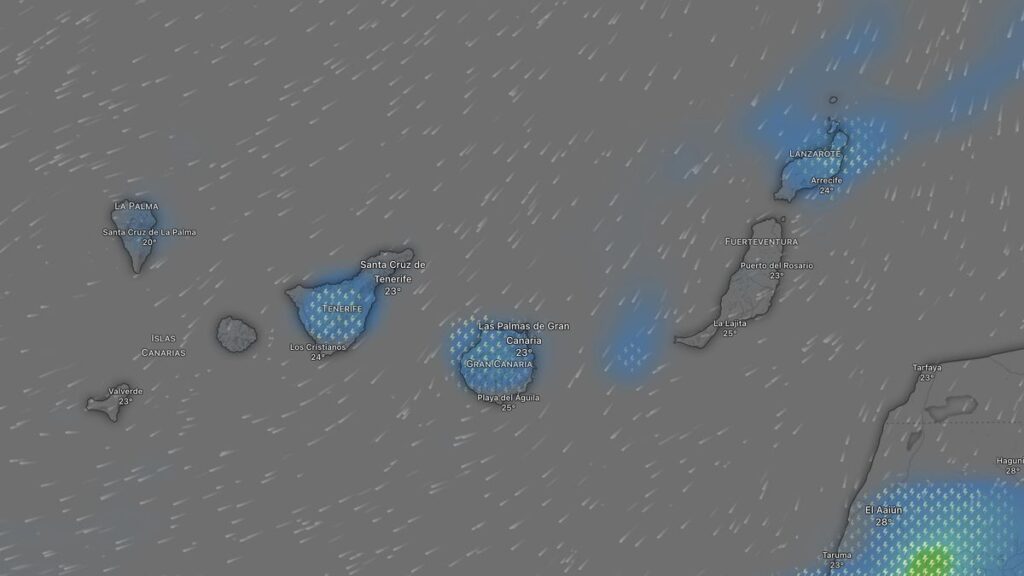 alerte jaune pluies canaries tenerife gran canaria el hierro
