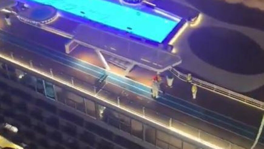 evacuation medicale passagere croisiere tenerife