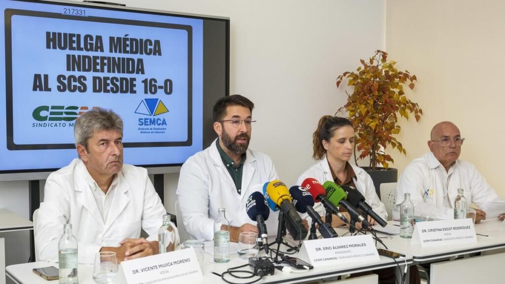 greve indefinie medecins canaries 16 octobre