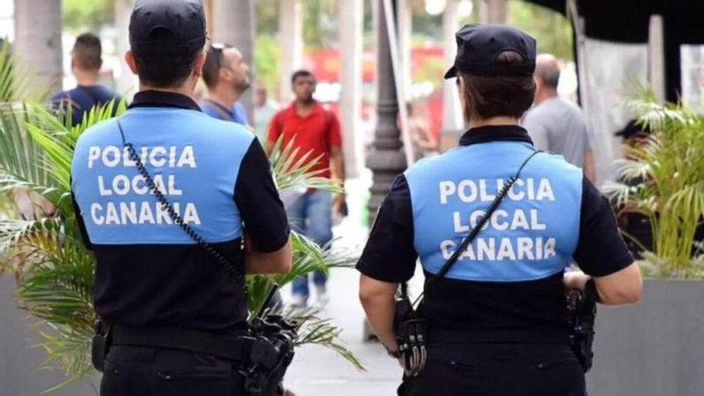 jeune arrete vols vehicules las palmas