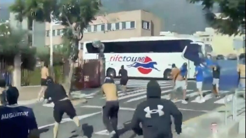 match suspendu violences guimar tenerife
