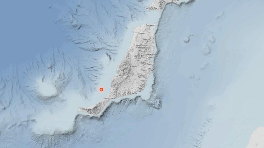 seisme magnitude 3 2 fuerteventura pajara