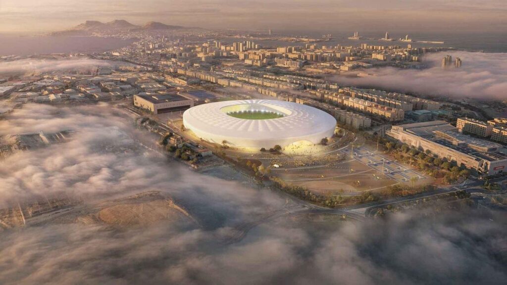 stade gran canaria mondial 2030 ohla sando